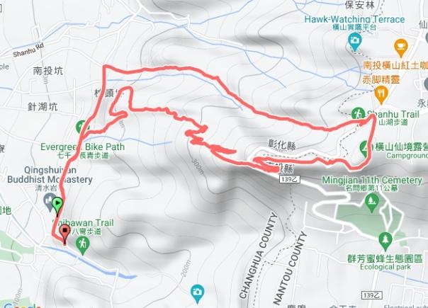 台灣步道地圖 台灣步道地圖