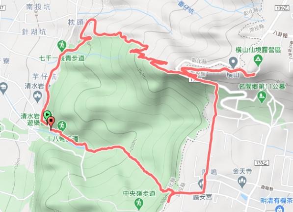 台灣步道地圖 台灣步道地圖
