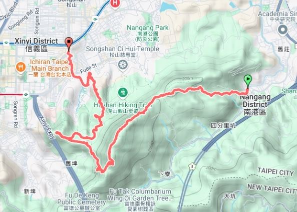 南港山步道攻略 南港山步道攻略