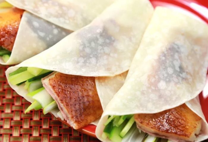 低熱量烤鴨餅皮 低熱量烤鴨餅皮