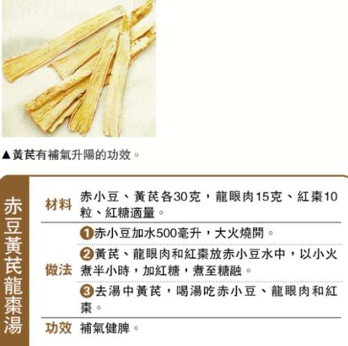 黨參黃芪湯功效 黨參黃芪湯功效