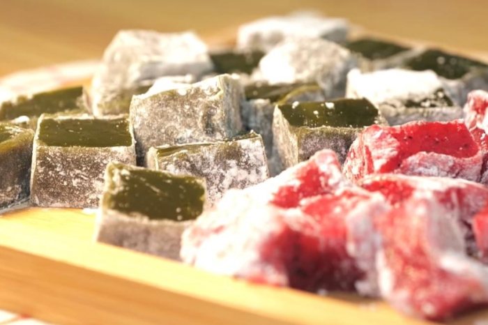 涼糕製作材料 涼糕製作材料