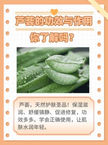 芦荟汁功效