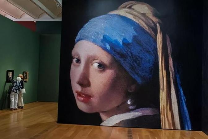 維梅爾畫作參觀