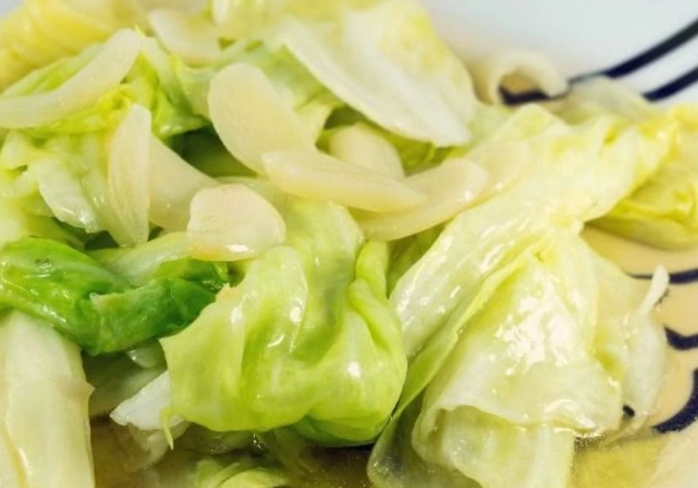 高麗菜炒甜技巧
