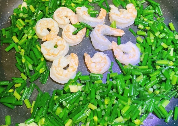 韭菜花炒蝦仁 做法 韭菜花炒蝦仁 做法