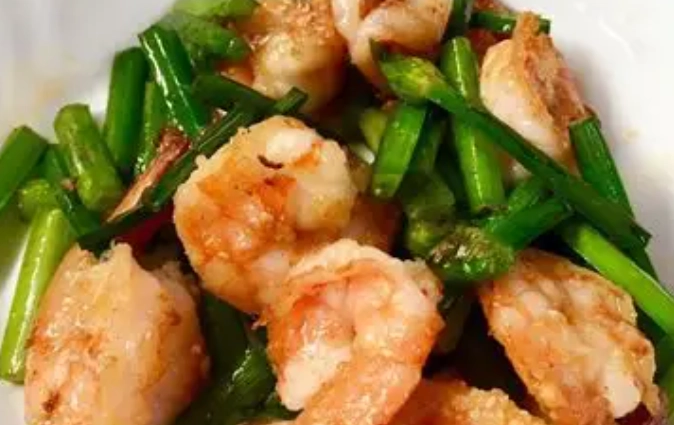 韭菜花炒蝦仁 食譜 韭菜花炒蝦仁 食譜