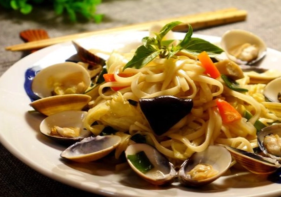 台灣蛤蜊炒麵食譜 台灣蛤蜊炒麵食譜