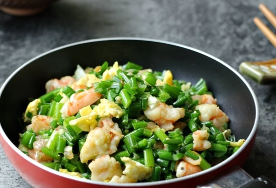 韭菜花炒蝦仁 食譜 韭菜花炒蝦仁 食譜