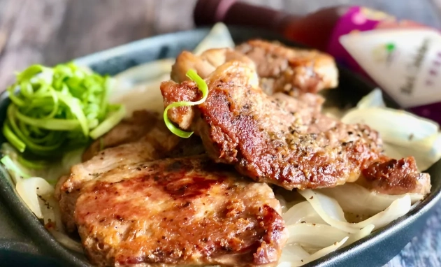 煎豬排料理