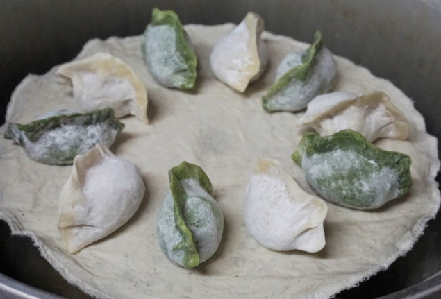 蒸冷凍餃子技巧