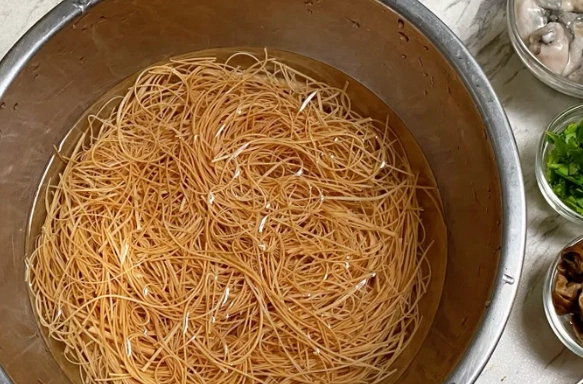 紅麵線清洗方法