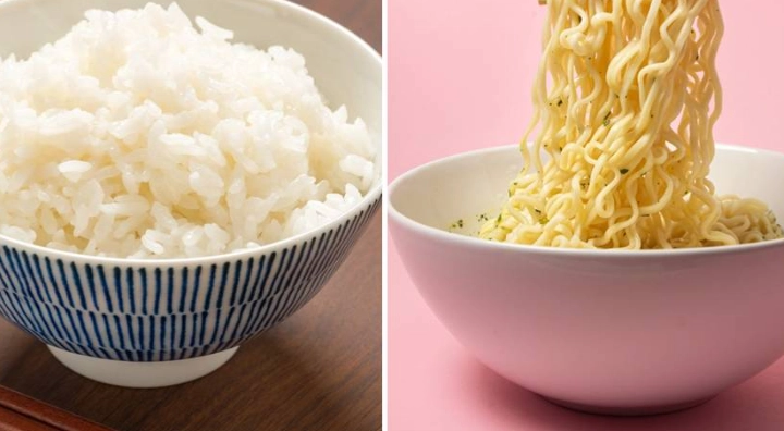 飯麵熱量比較