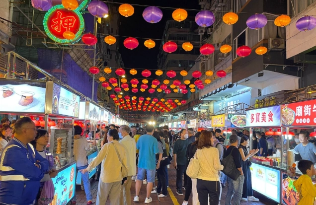 廟街夜市美食 廟街夜市美食