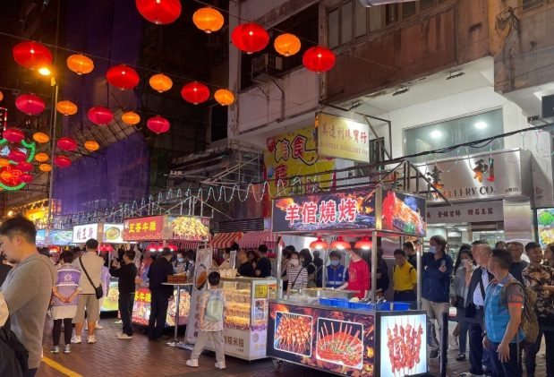 香港廟街小吃 香港廟街小吃