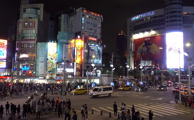 西門町晚上 西門町晚上