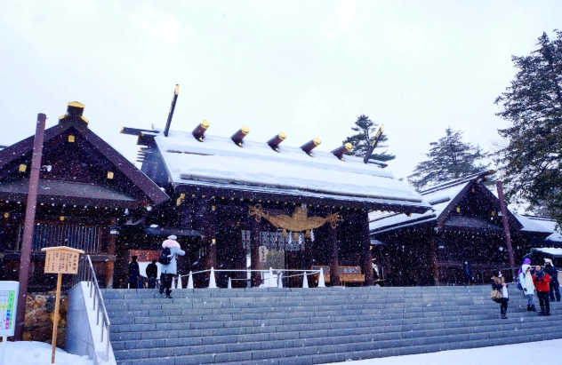 圓山公園雪景 圓山公園雪景