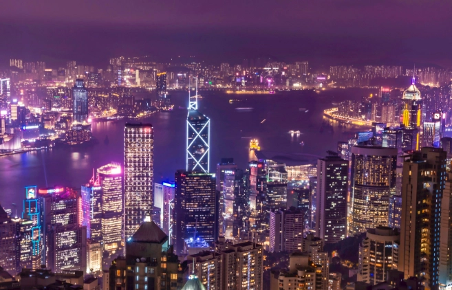 太平山頂夜景 太平山頂夜景