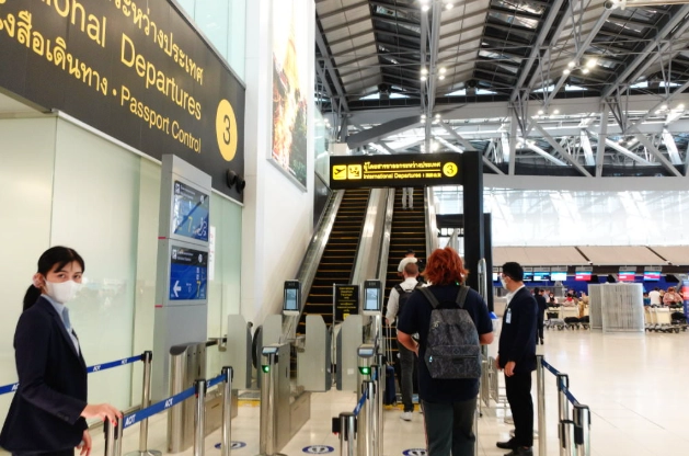 BKK機場出境步驟 BKK機場出境步驟