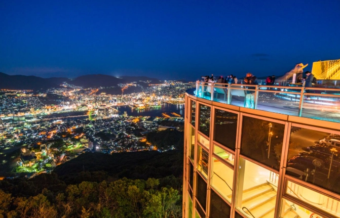 稻佐山纜車 夜景 稻佐山纜車 夜景