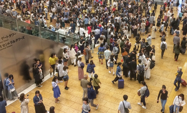 日本黃金週 擁擠 日本黃金週 擁擠