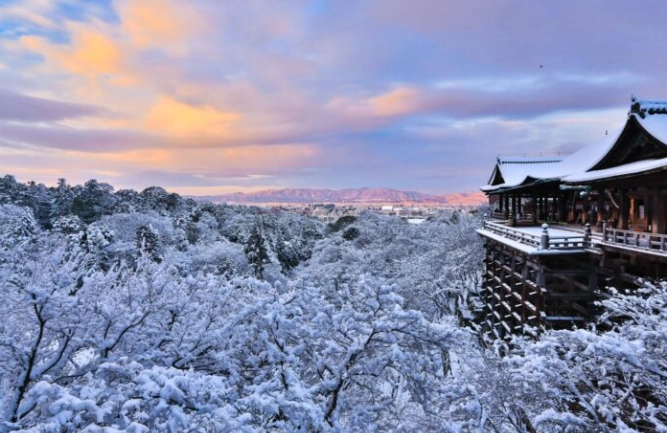 京都雪景 京都雪景