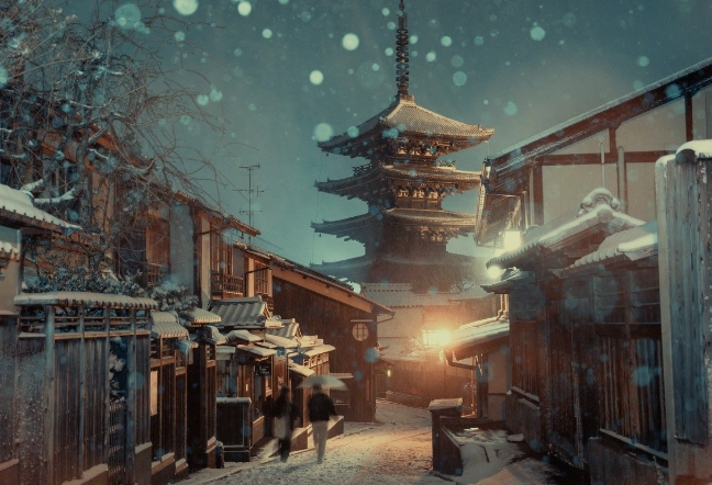 京都二月穿搭 京都二月穿搭