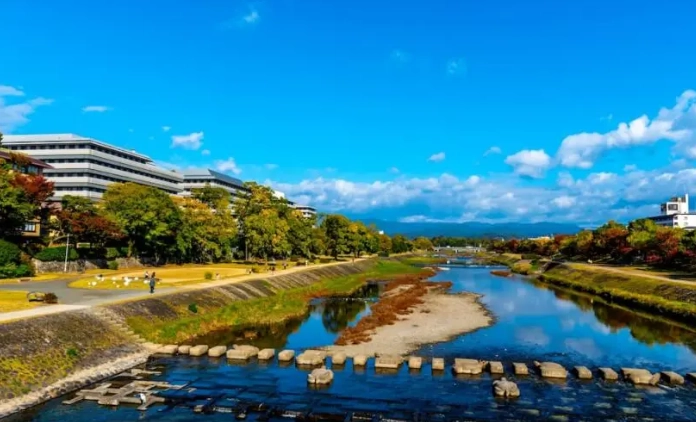 鴨川跳烏龜石 鴨川跳烏龜石