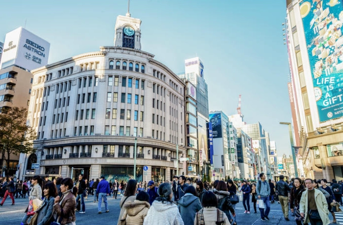東京銀座逛街 東京銀座逛街