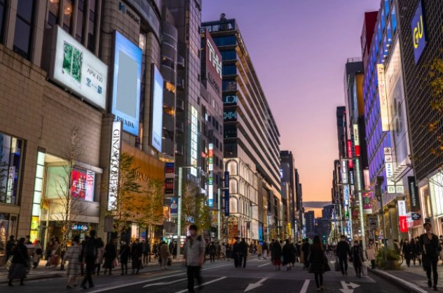 銀座夜景 銀座夜景