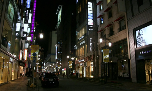 銀座夜景 銀座夜景