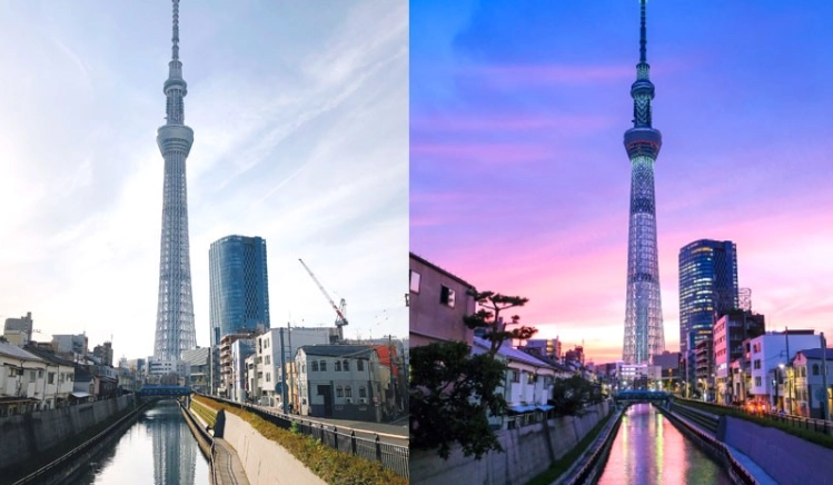 晴空塔觀景台拍照 晴空塔觀景台拍照