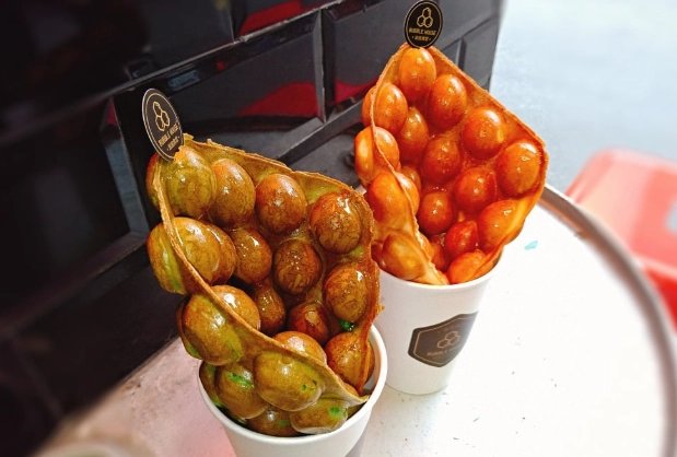抹茶雞蛋仔