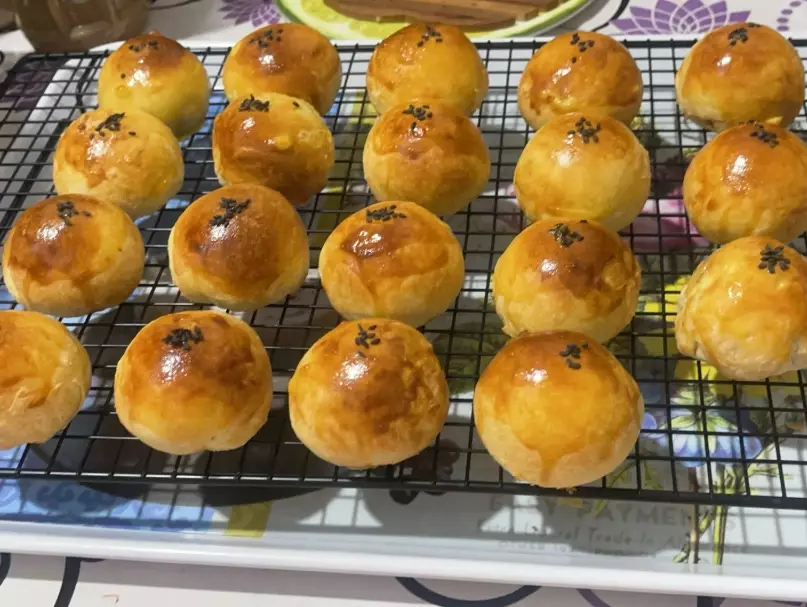蛋黃酥回烤 蛋黃酥回烤
