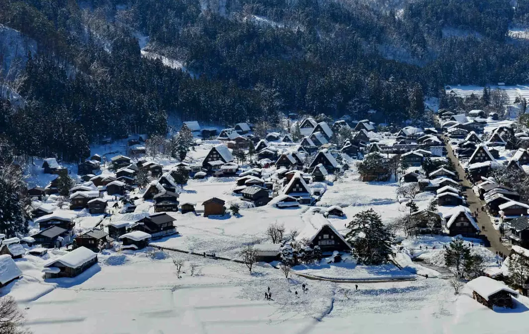 岩手縣雪景 岩手縣雪景