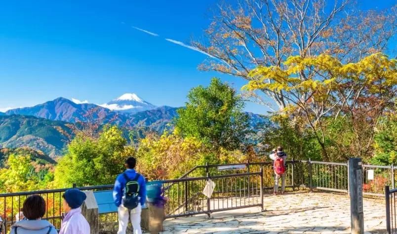 高尾山登山路線 高尾山登山路線