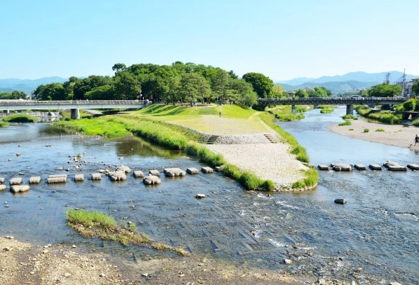 京都白川通散步 京都白川通散步