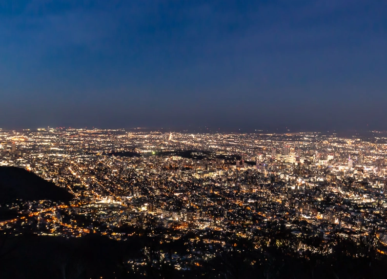 藻岩山夜景最佳時間 藻岩山夜景最佳時間