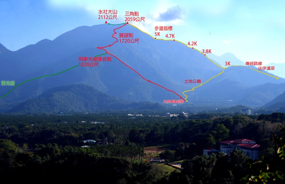 日月潭登山步道 日月潭登山步道