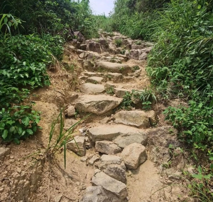 二格山 登山路線