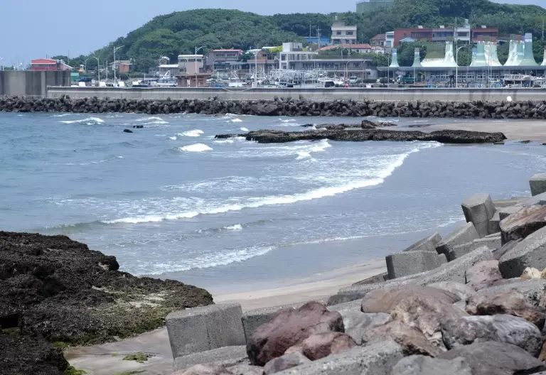 富基漁港步道 拍照
