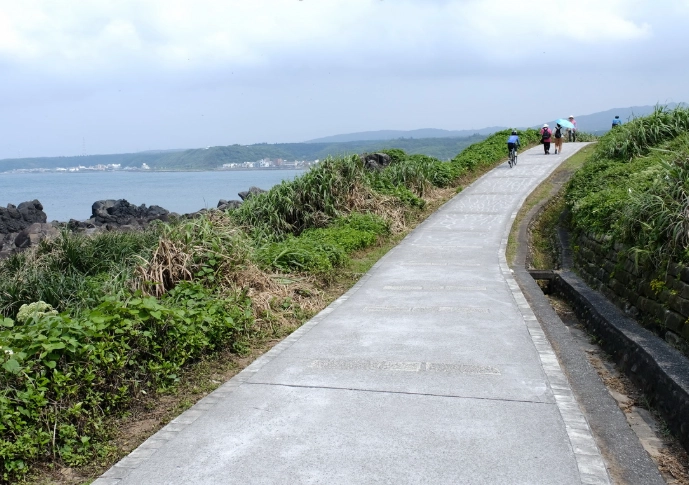 富基漁港步道 拍照