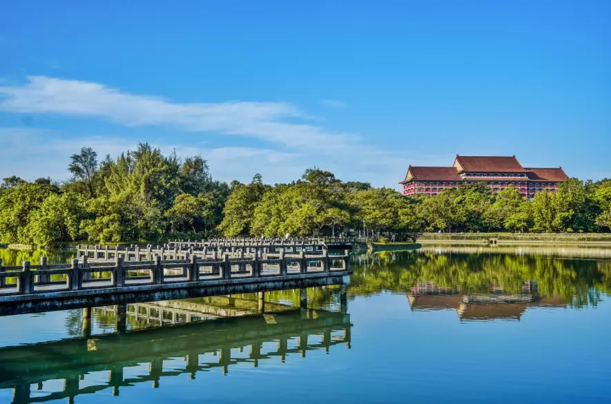 金獅湖曲橋 金獅湖曲橋