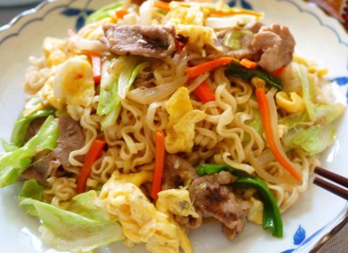 炒泡麵作法