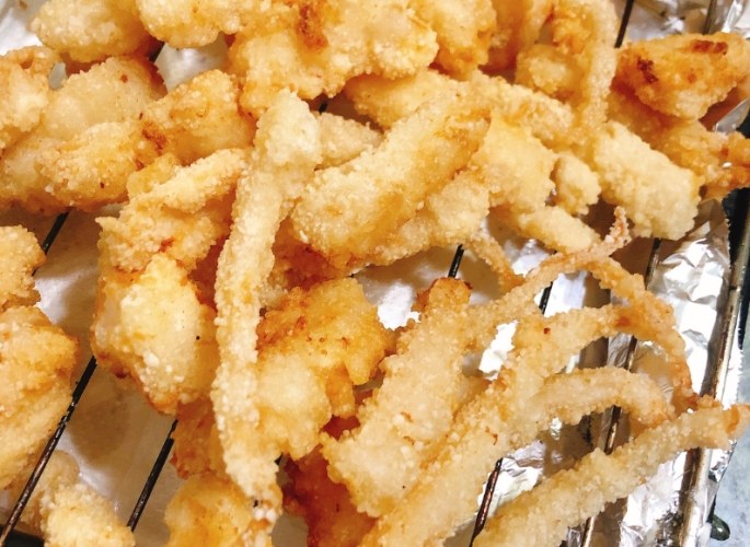 炸魷魚 炸魷魚