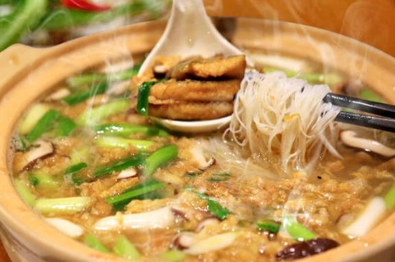白帶魚米粉湯 白帶魚米粉湯