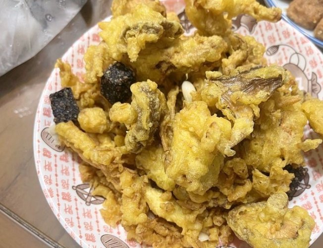 炸香菇 炸香菇
