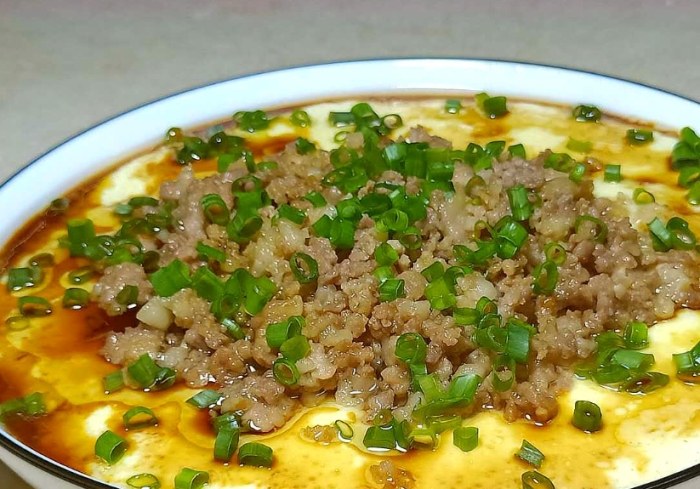 肉碎蒸蛋 肉碎蒸蛋