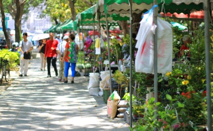勞工公園假日花市