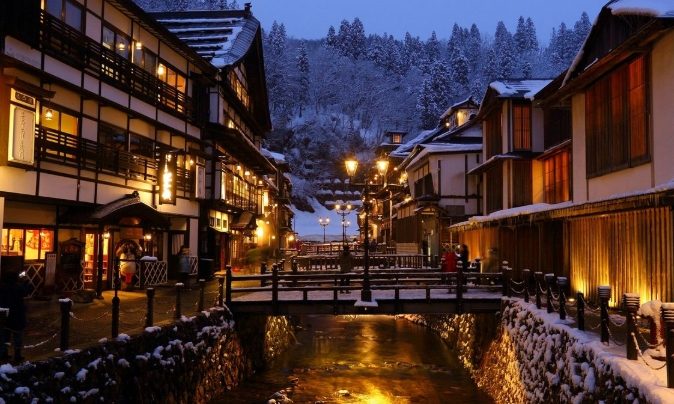 日本銀山溫泉